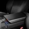 Armlehnenbox-Abdeckung für Tesla Model Y Juniper 2025 Model 3 Highland ABS Mittelkonsolen-Armlehnen-Deckel Schutzhülle Zubehör
