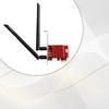 WiFi 6 Intel AX210 Wireless Network Card, 1 Set, Color: As Shown, Material: PCB & Metal