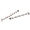 2Pcs Metal Stainless Steel Rear CVD Drive Shaft Dogbone for WLtoys 104072 Car RC Car Upgrade Parts Accessories