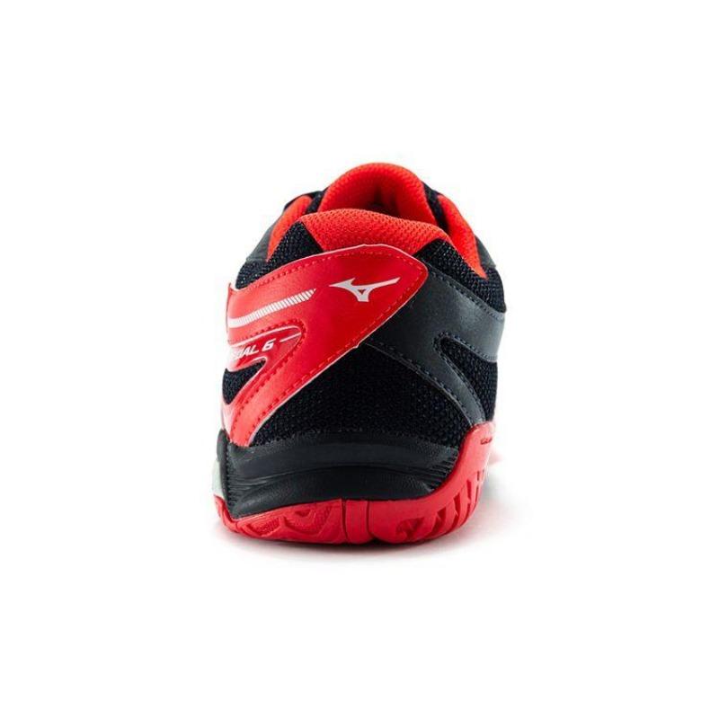 Mizuno Wave Medal 6 Unisex Low-Top Running Shoes Red Black 81GA191562