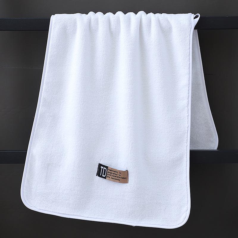 35x75cm Coral Fleece Lint-Free Absorbent Towel 35*75cm белый