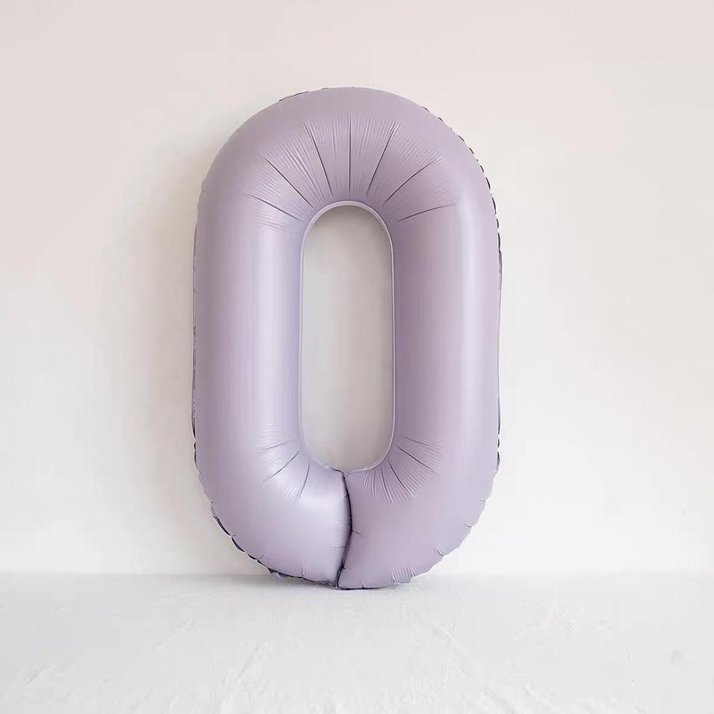40-Inch Cream Number Balloon for Kids' First Birthday Party Decoration