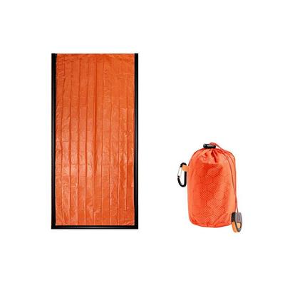 Outdoor Emergency Sleeping Bag Waterproof Windproof Survival Blankets Aluminum Film Thermal Sleeping Bag For Camping Hiking