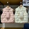 Japanese Kids' Lightweight Down Vest for Autumn/Winter