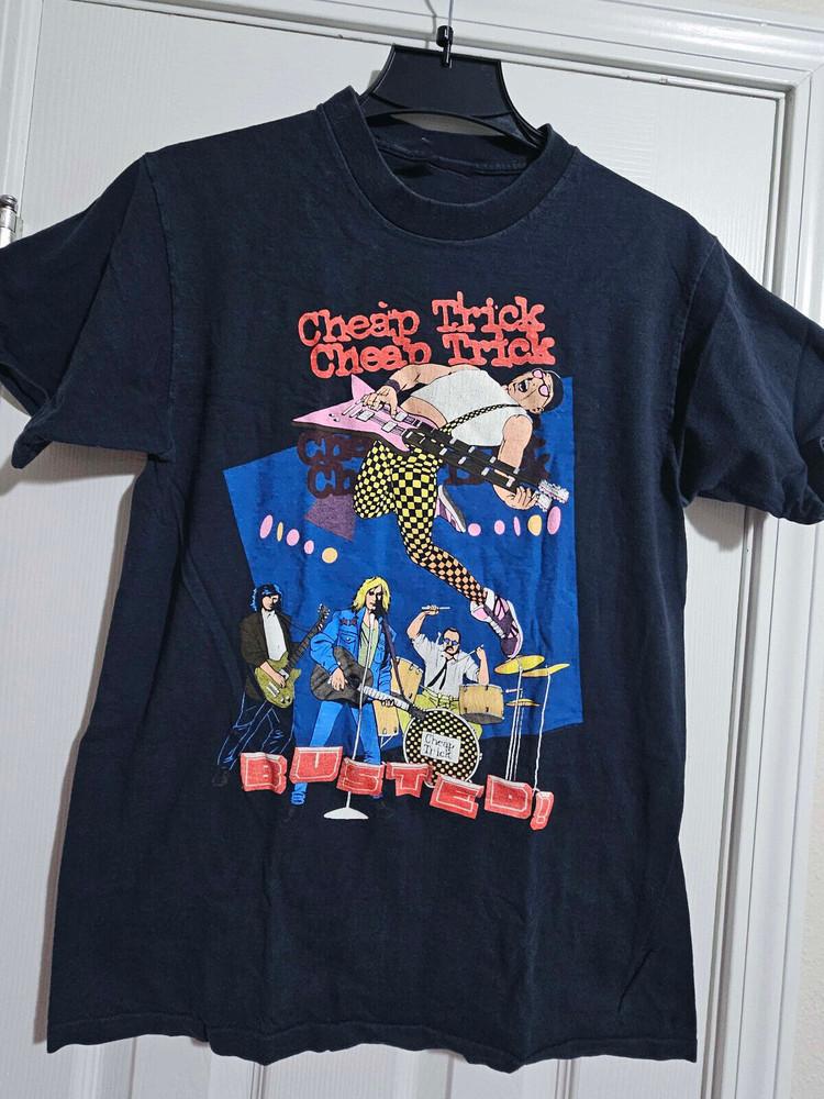 

Футболка группы Cheap Trick Busted Tour из плотного хлопка, унисекс, GS313 S