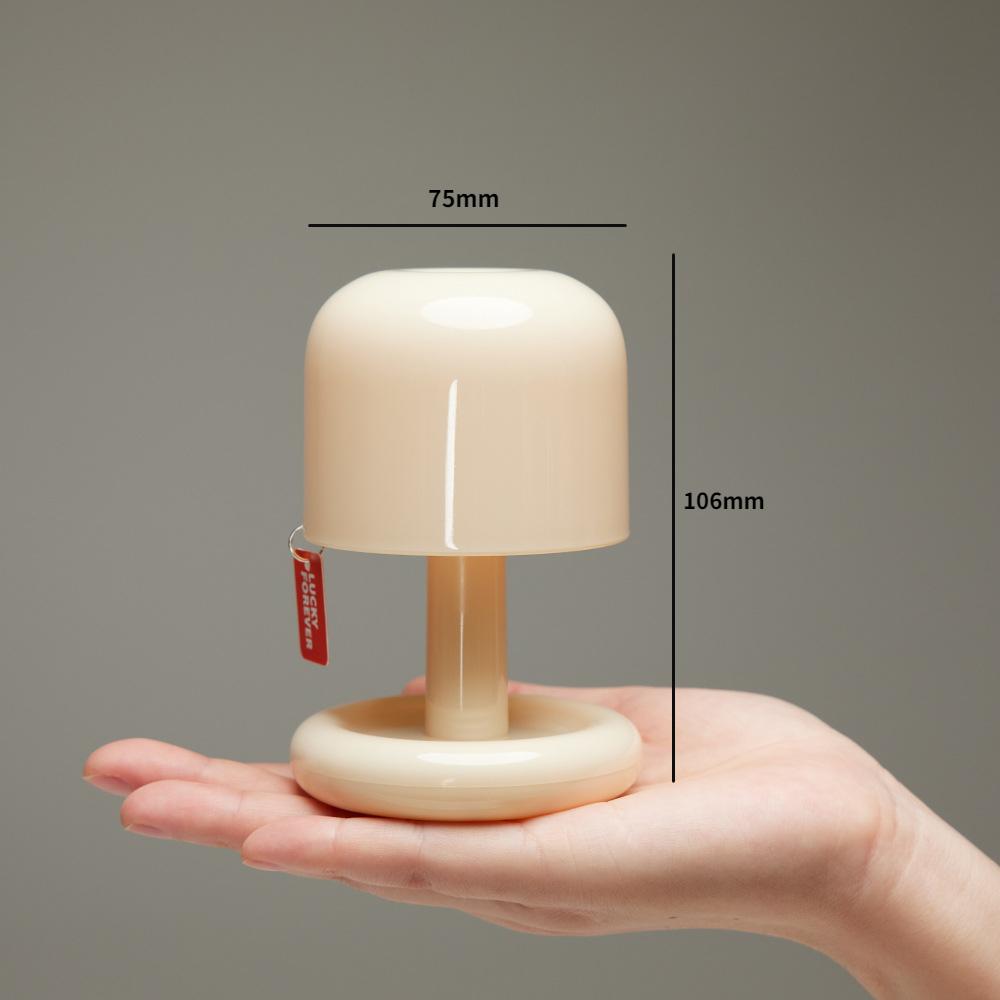 

Мини Настольный Ночной Светильник Закат Креативный USB Перезаряжаемый Светодиодный Ночной Светильник в Грибном Стиле для Кофе-Бара Домашнего Декора Спальни