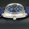AUTHENTIC HMT HAND-WINDING MENS BLUE DIAL WRIST WATCH A426476-2