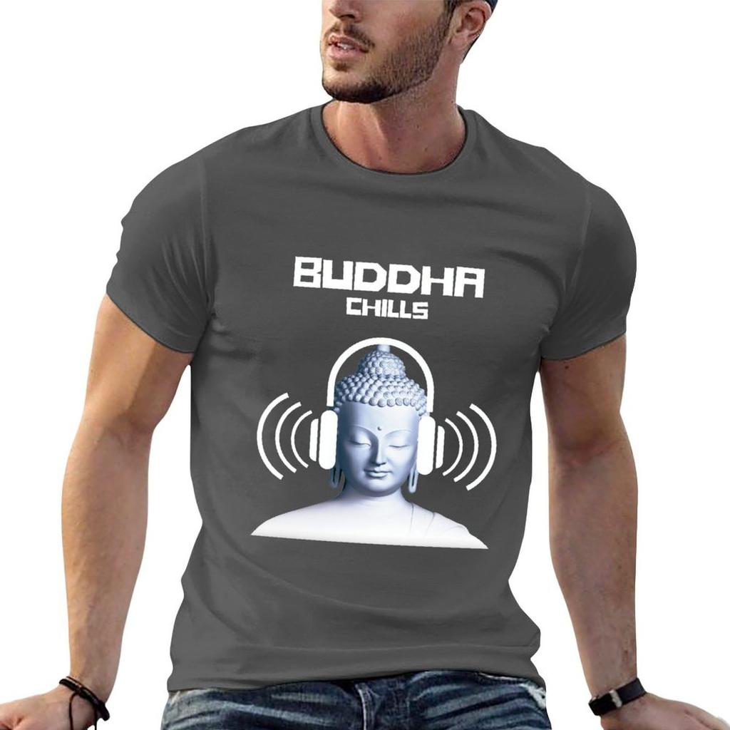 Chillout Buddha Chills Cool Dance Culture Graphic Design Tshirt Soft Durable Cotton Tshirt