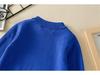 2025 Kids' Fake Cardigan Round Neck Sweater - Spring/Autumn/Winter, Korean Style Parent-Child Outfit