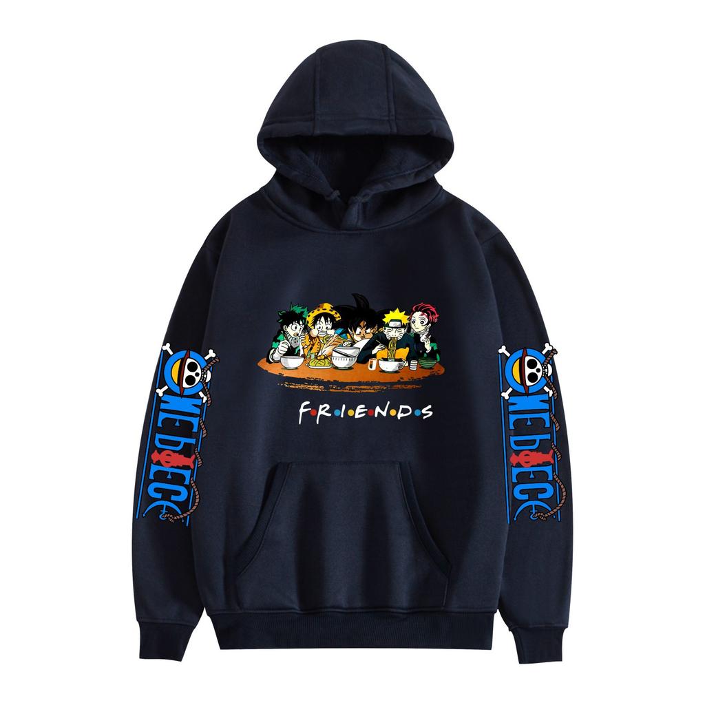 ONE PIECE Anime Hooded for Aldult Streetwear Hoodie Printed Unisex Hooded Pullover