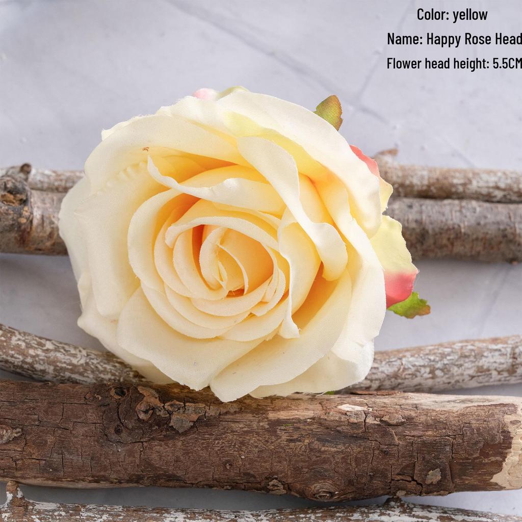 Artificial Rose Heads Bouquet for Home Decor & Wedding Wall Decorations
