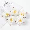 10Pcs Peony Artificial Flowers Head 6CM Fake Flowers for Home Room Wedding Decoration Arrangement DIY Carft Gifts Accessories