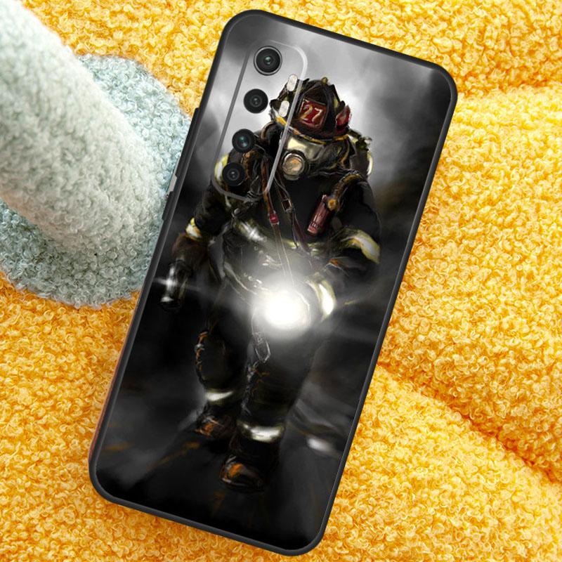 Feuerwehrmann Helden Feuerwehrmann Coole Hülle Für Xiaomi 13T 14T 15T 14 15 Ultra 17 Pro Max Hülle Für POCO F8 F7 X7 Pro F5 F6 X5 X6