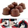 3ST Återanvändbar kapsel kaffekoppsfilter Kaffekoppshållare Podsil för Nestlé Dolce Gusto Office hemkaffemaskinstillbehör