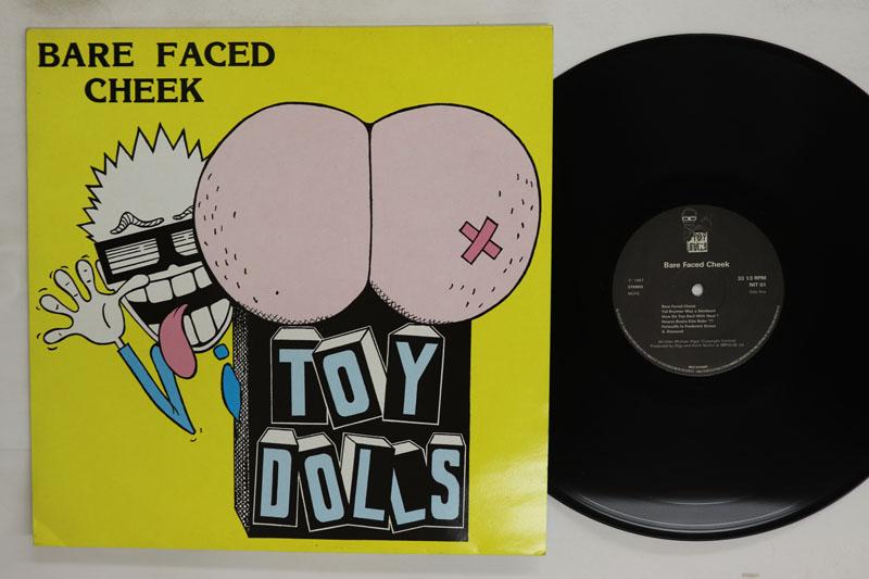 

LP Record TOY DOLLS Bare Faced Cheak NIT01 NIT 1987 France Rock Used