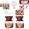 Fake Snap On Teeth Upper Lower Dental Veneers Denture Tooth Cover Set Simulation