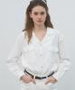 Soire (2Color)Pocket Collar Blouse
