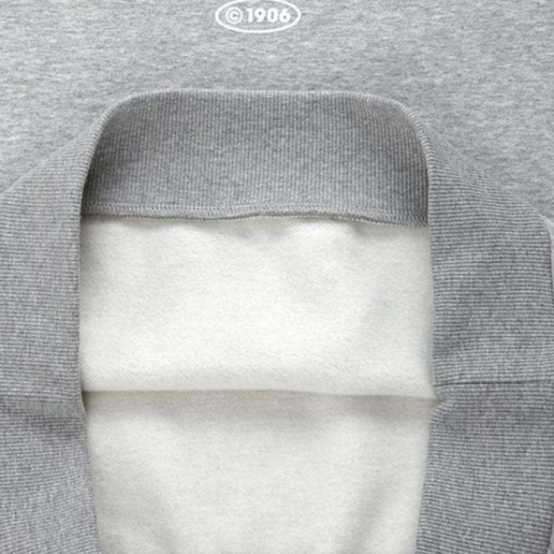 New Balance Half Club  Nbnc942043 Gr Brushed Campus Letter Arch Unisex Long