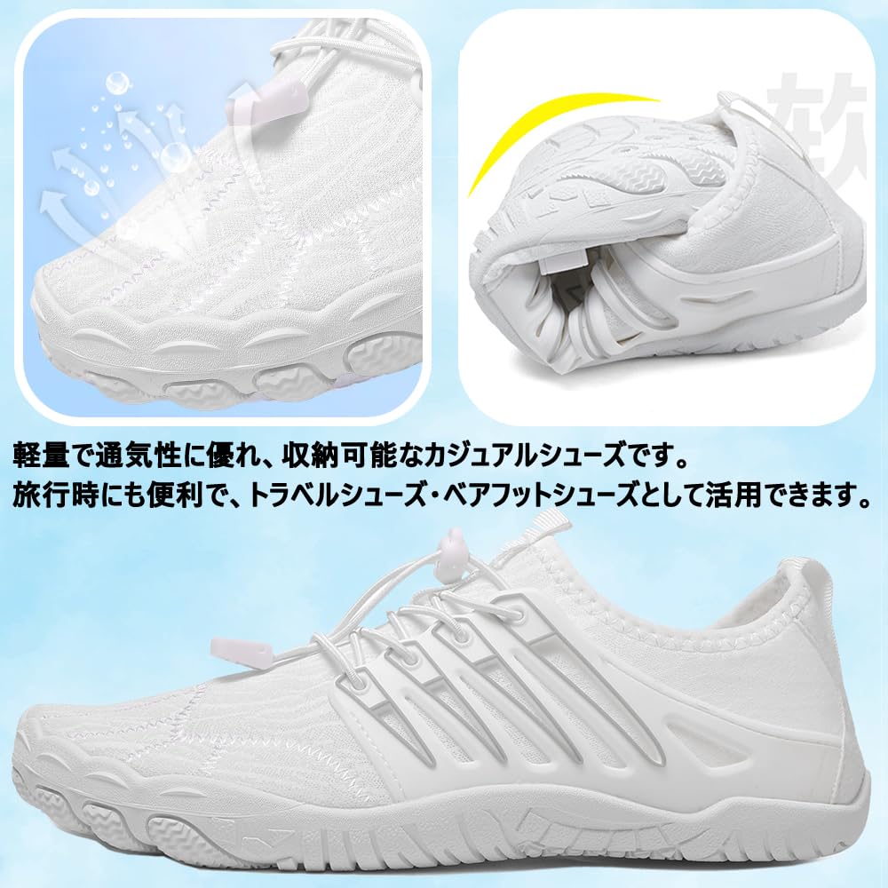 Water Shoes Training Amphibious Shoes Unisex Indoor Casual Shoes Barefoot Outdoor Fishing Strength Training Motorcycling Water Play Yoga Pilates
