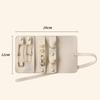 Anti-Tangle Jewelry Storage Roll Foldable Jewelry Organizer New Travel Jewelry Case