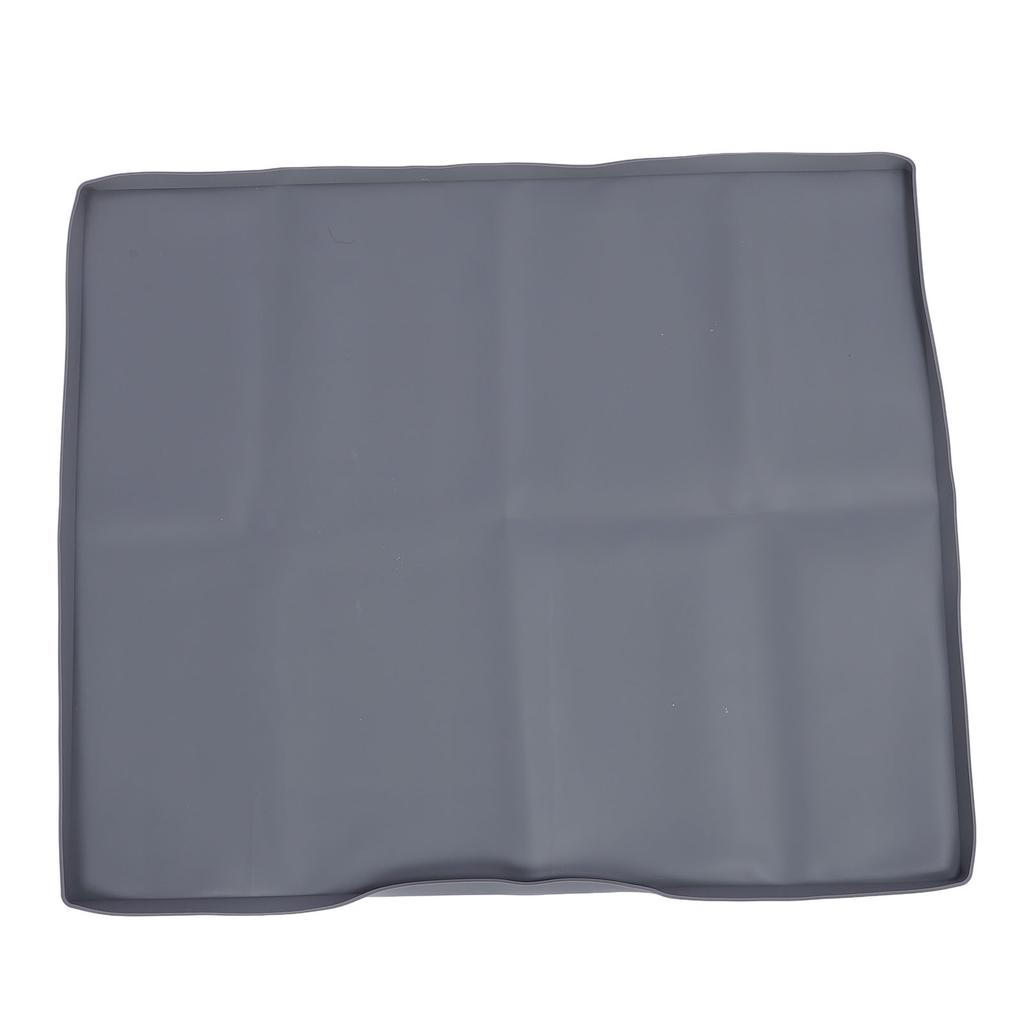 Washer Dryer Top Mat 50x60cm Non Slip Silicone Washing Machine Top Protector Cover for Laundry Room