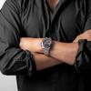 Wangan Midnight Collaboration Watch Blackbird Model Solar Powered 10 ATM Water Resistant Mineral Glass Black Dial [AngelClover] WM40-BK Men's