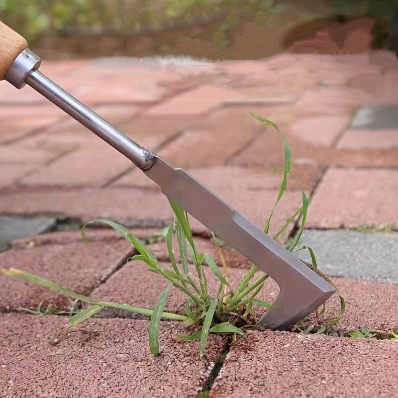 Weeding Tool Stainless Steel Root Remover Hand Weed Puller Garden Transplant Shovel Soil Loosening Vegetable Digger Seedling Uprooter