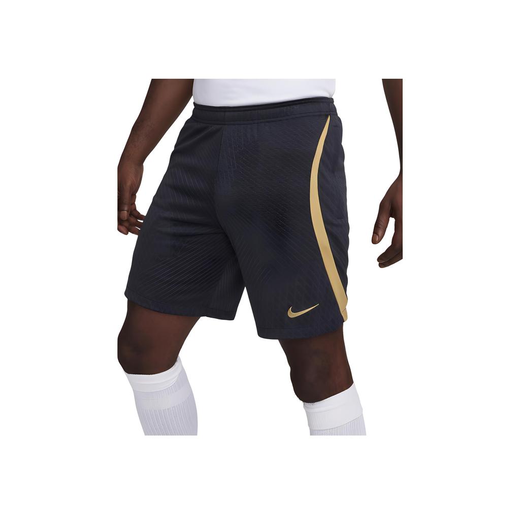 Nike Chelsea F.C. Strike Color Block Logo Lace-Up Mid-Rise Slim Fit Football Pants Men Bottoms Blue Gold DX3186-426