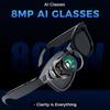 800W Pixel AI Smart Glasses M01Pro with AI Translation, Object Recognition, ChatGPT, Bluetooth Calling & Music