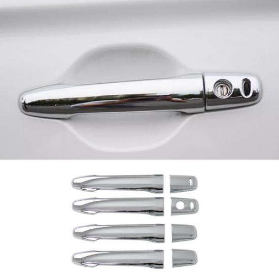 Chrome Door Handle Cover Trim 8pcs For -2025 Mitsubishi Outlander Sport
