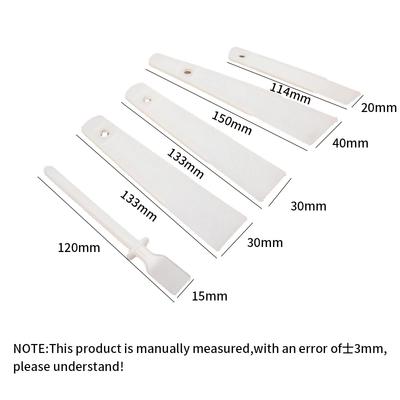 5 pièces/set Grattoir en Cuir Planche à Coller Outils DIY faits main pour le Cuir PP Pratique Coller Accessoires de Maroquinerie 15/20/30/40mm