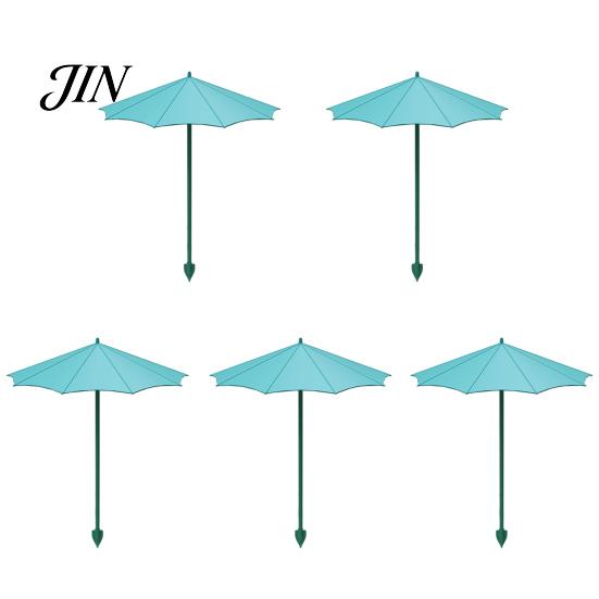 Garden Parasol 10 Inch Diam Plant Umbrella, Outdoor UV Protection Shade, Mini Provides Shade Durable Umbrella To ?Defend Plants from Blazing