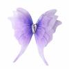 Gradient Color Organza Fabric Butterfly Four-Layer 3D Butterfly Decorations Butterfly Appliques