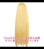 CaseEden Cosplay Wig, Long, 90cm, Center Part, Heat Resistant, Gold Blonde, Includes 2 Wig Nets