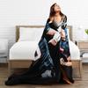 Drakes Mayes Football Knitted Blankets Fleece Super Soft Throw Blankets for Bed Bed Rug