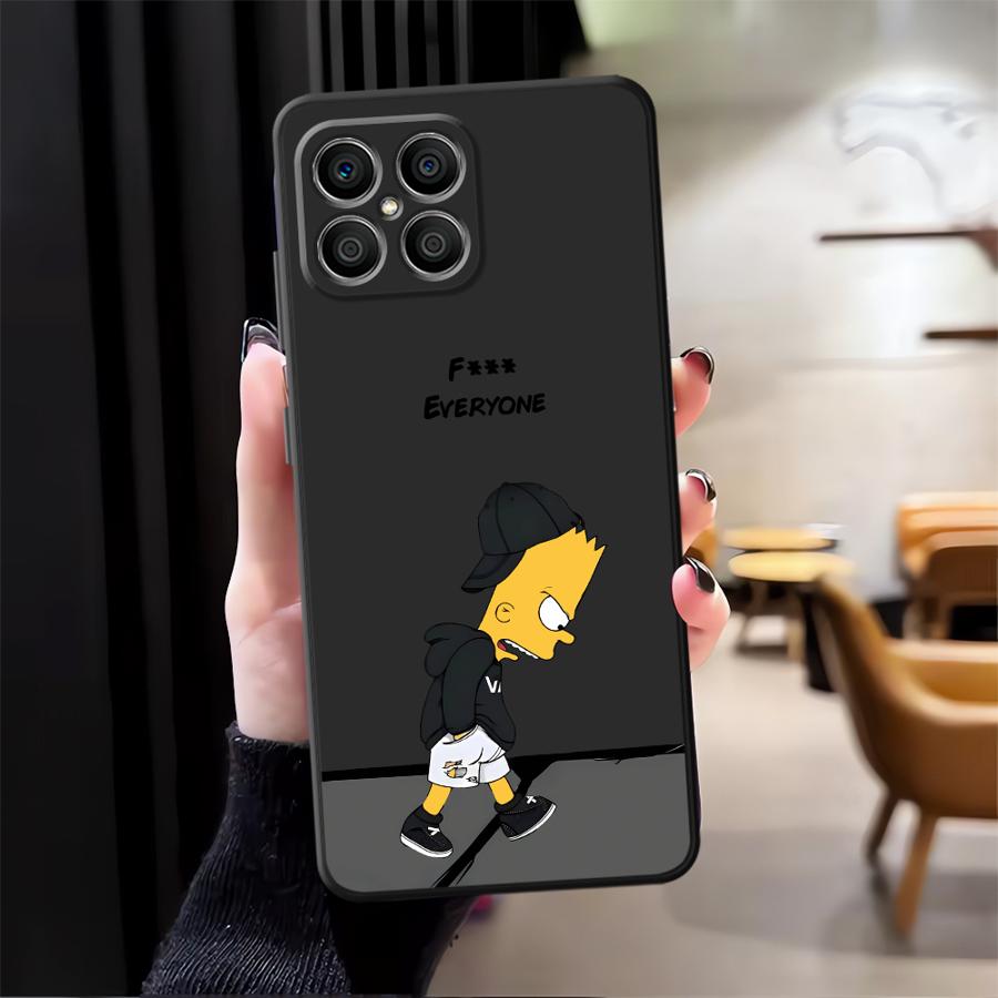 

Чехол для Honor X7 8X 200 400 Lite 70 X5b Magic5Lite 90 X9a X6 X8 Funda Чехол для телефона Крутой Мультяшный S-simpsons Honor 90