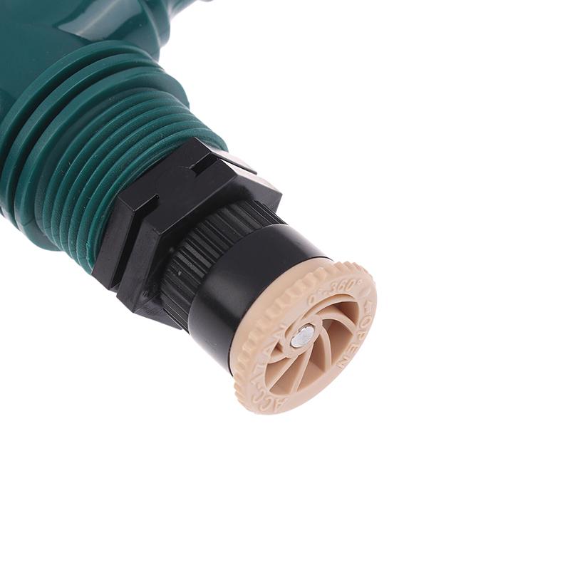 Aspersor Rotativo Automático Rotação 360° Aspersor de Jardim Automático - Perfeito Para Relvados, Quintas e Estufas