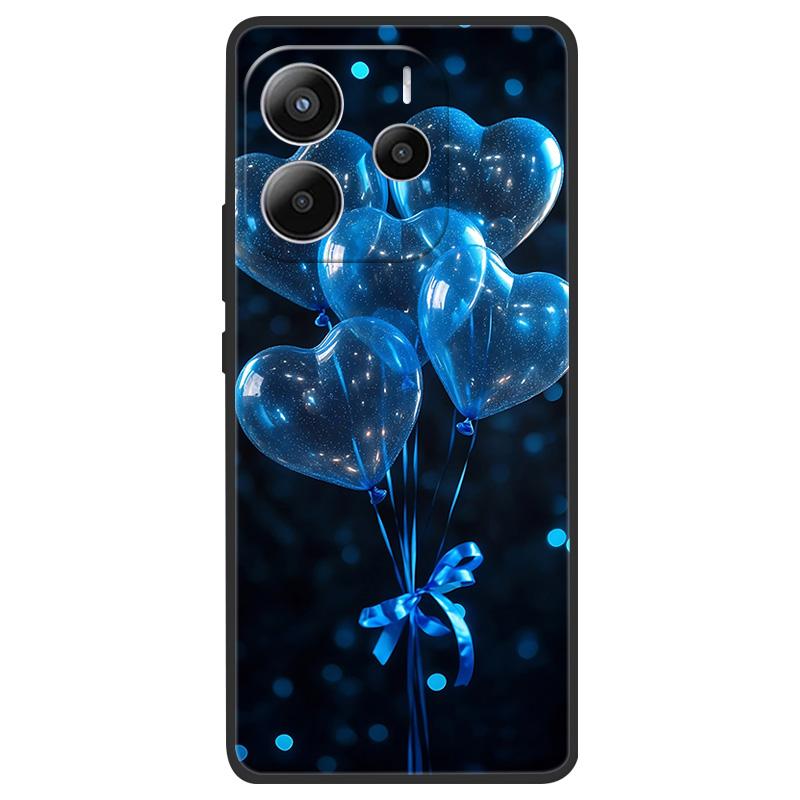 For Redmi Note 14 4G (Europe) Phone Case Marble Painting Pattern Soft Silicone Anti Drop Cover For Xiaomi Redmi Note14 4G Shell