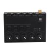 4 Channel Audio Mixer Line Mixer 4 Channel Headphone Amplifier for Home Studios Live Recording 100‑240V UK Plug