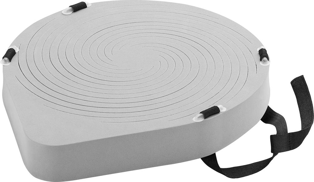 Taica Nouzová kukla „Deru Cap“ Kompaktní typ, 1 kus, Pro obvod hlavy 54–62 cm, Šedá, Snadný nasazovací design, DC-C-01