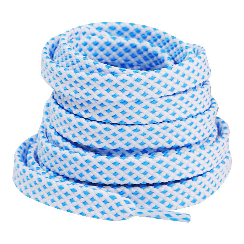 Flat Shoelace Women's Ins Small White Shoes Contrast Color Matching  Laces Rope Flat Personality AF1 Men's Sports 100/120/140CM