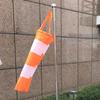 1m Airport Windsock Outdoor With Reflective Belts Grommet Reflective Outdoor Wind Vane Meteorological Bag Anemometer Garden