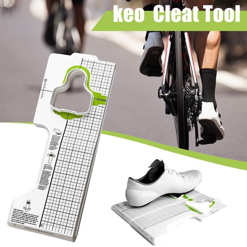 Bicycle SPD Road MTB Adjustable Pedal Cleats Self-Locking Pedal Cleat Adjustment Tool for KEO MTB Bike Locking Shoes Cleat