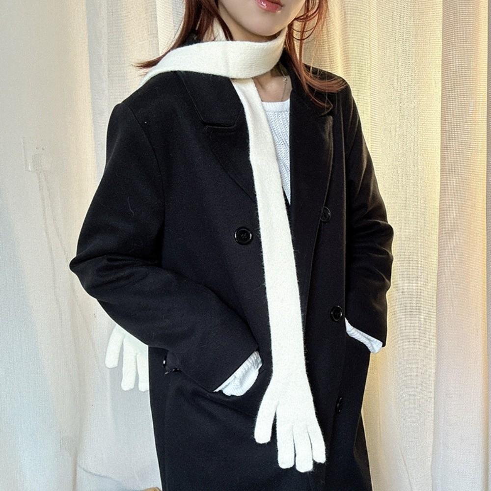 Lightweight Long and Thin Scarf Korean Style Creative Belt Fashion Little Palm Scarf  Spring Autumn