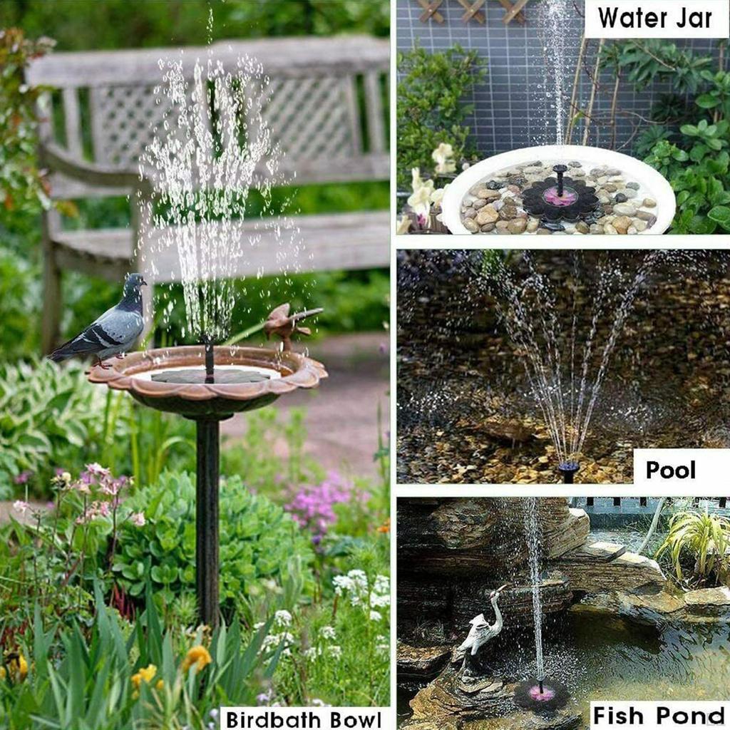 Floating Fountain for Bird h,Fish Tank,Pond Decor