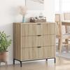 Sideboard Sonoma Oak 79.5 x 33 x 82 cm Wood Based Panel