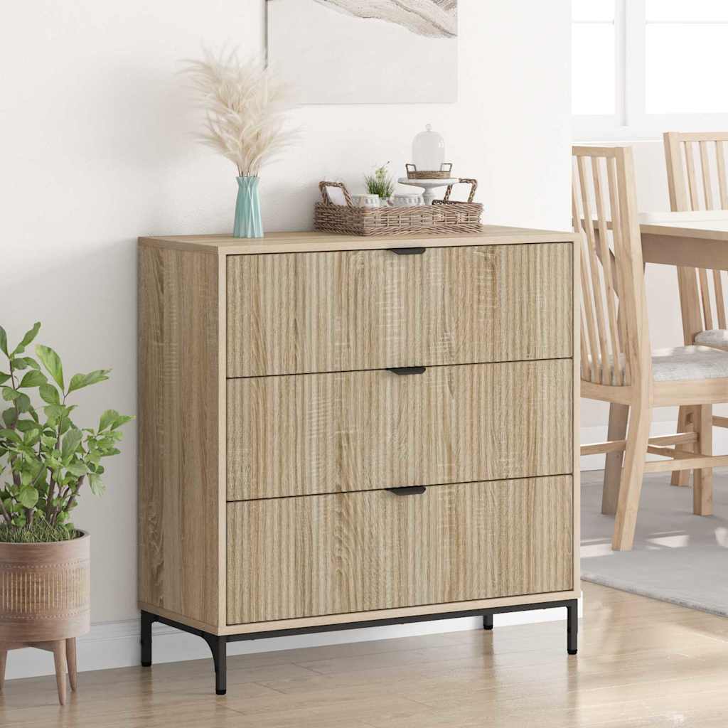 Sideboard Sonoma Oak 79.5 x 33 x 82 cm Wood Based Panel