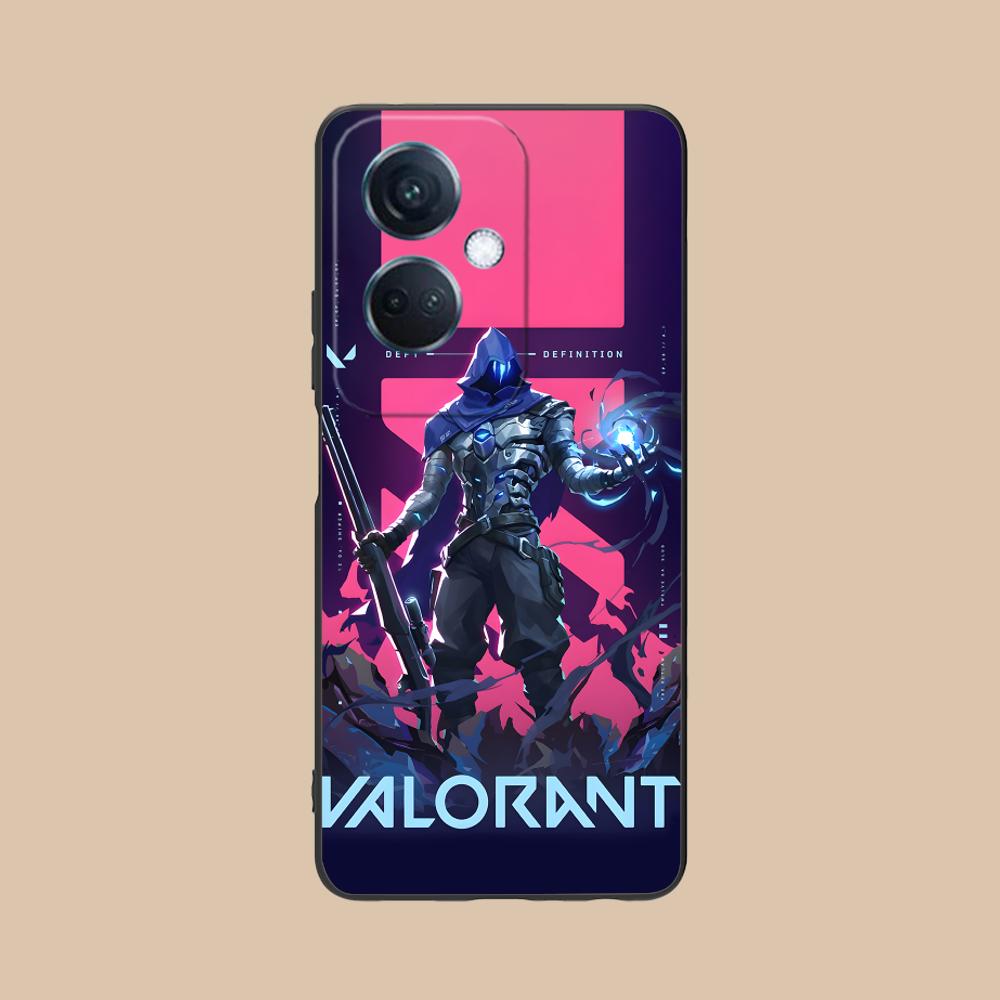 Valo Omen Phone Case for OPPO Reno 14 13 12 11 10 9 8 7 6 5 F T Pro 5G Soft TPU Shockproof Cover