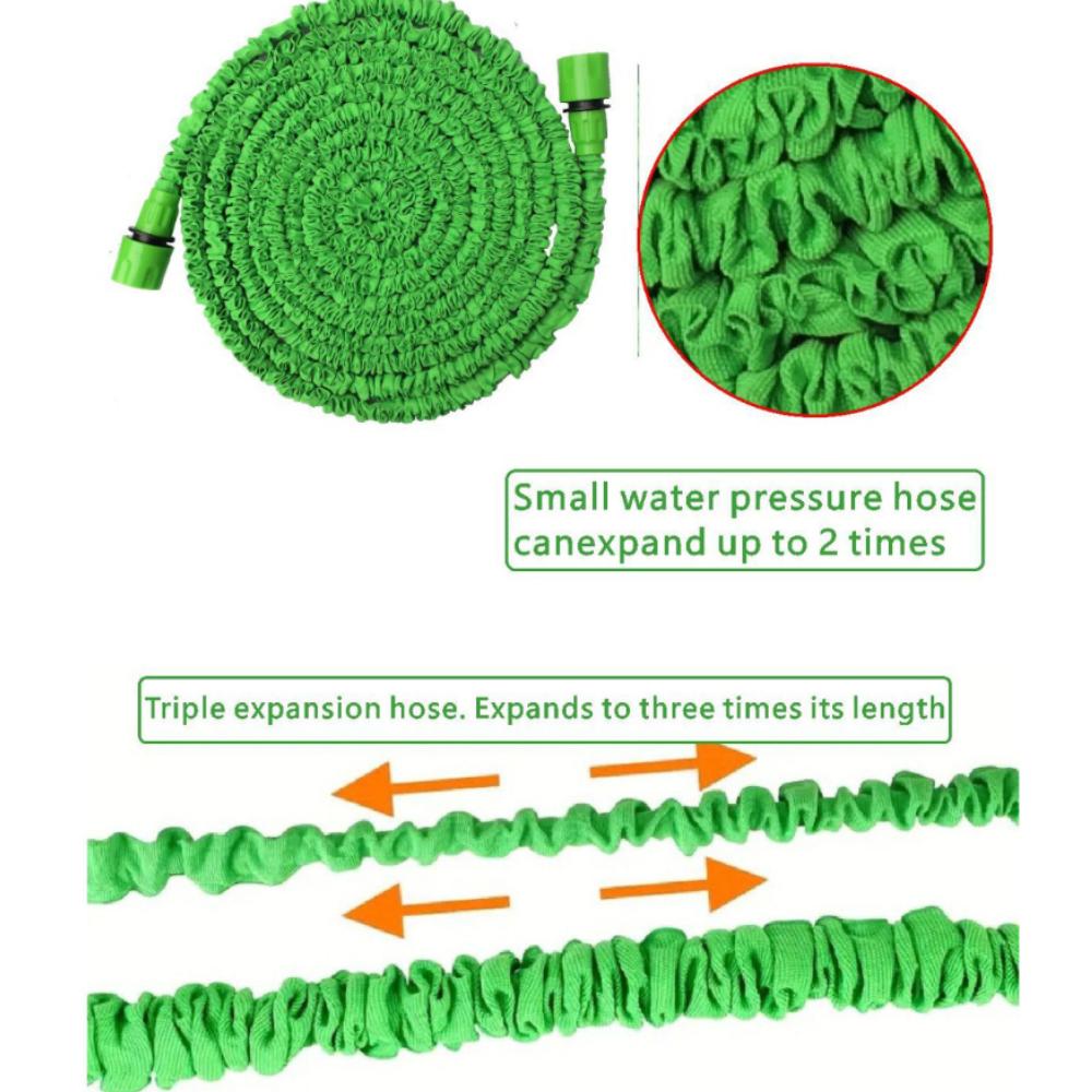 Garden Hose Telescopic Water Pipe Sets Household High Pressure Car Wash Water Gun Lightweight Design Watering Flowers Water Pipe