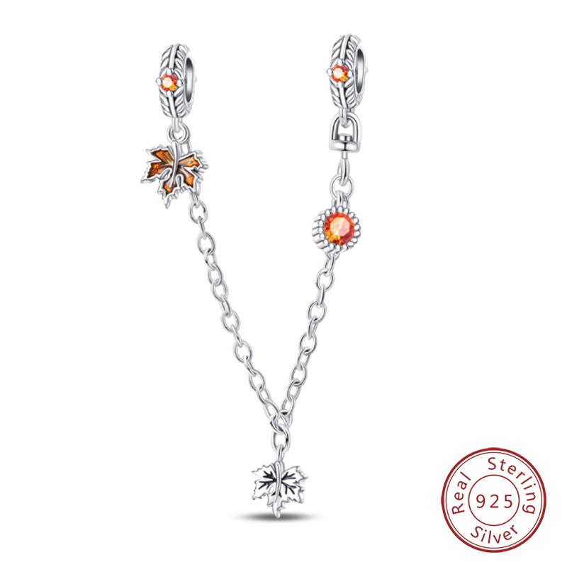 Copper Heart Shaped Keylock Cross Pattern Fantasy Cat Claw Safety Chains Fit Qikaola Original Bracelets Diy Jewelry